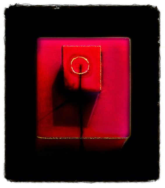 Title: BLOOD BANK; Series: Cube Worlds; Size: 24 x 27 inches (Printable Size Can Change.); Med: Giclée Print; Year: 2010
